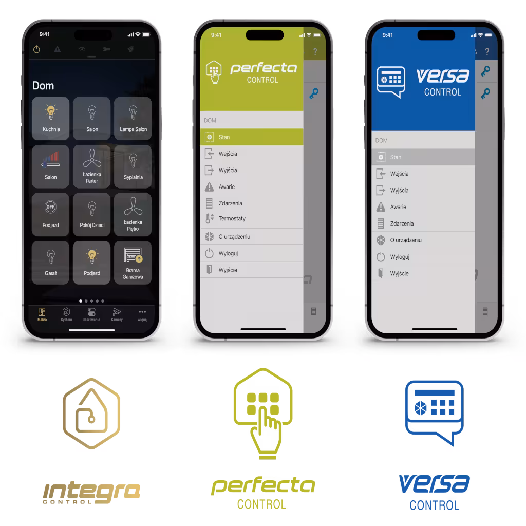 Sterowanie systemem alarmowym SATEL przez telefon – aplikacje Integra Control, Perfecta Control i Versa Control